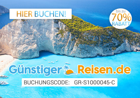 www.günstiger-reisen.de mit Buchungscode GR-S1000045-C