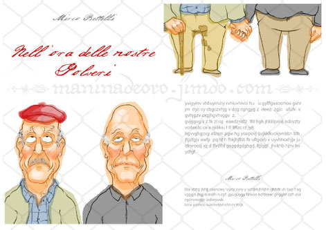 copertina fronte/retro di progetto editoriale di imminente pubblicazione