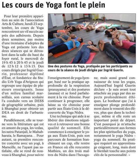 Yoga à Chateauneuf du pape. Arts et culture YOGA VAUCLUSE DO IN 