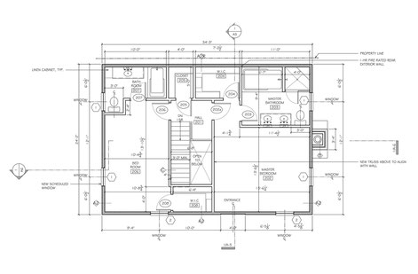 Second Floor Plan - Bedrooms