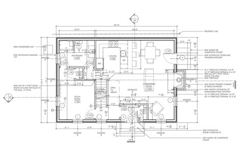 First Floor Plan - Living Spaces