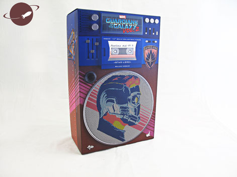 hot toys Star Lord Guardians of the Galaxy Vol. 2 Figuren Review FANwerk Packshot