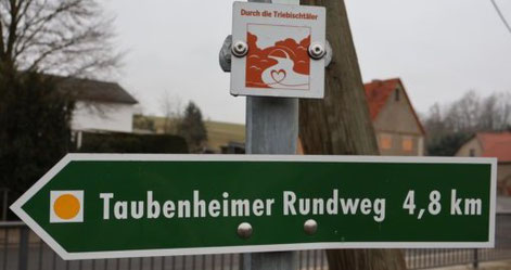 Ausschilderung Rundweg 2025, Foto: EvW