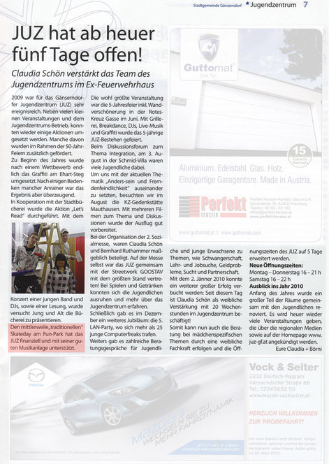 Gemeindezeitung Gänserndorf - März 2010