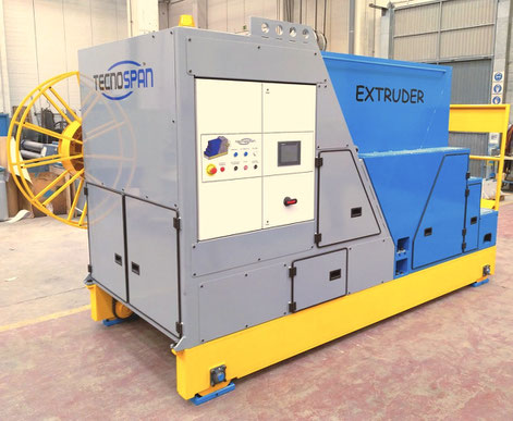USED EXTRUDER FOR PRESTRESSED CONCRETE INDUSTRY