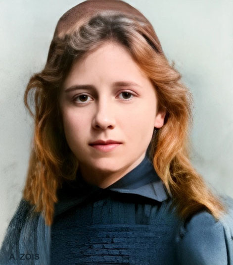 Young Maud. Image rendition by Anthony Zois.