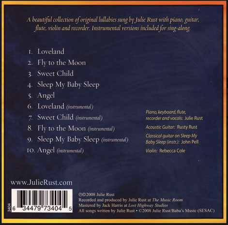 CD : Back cover