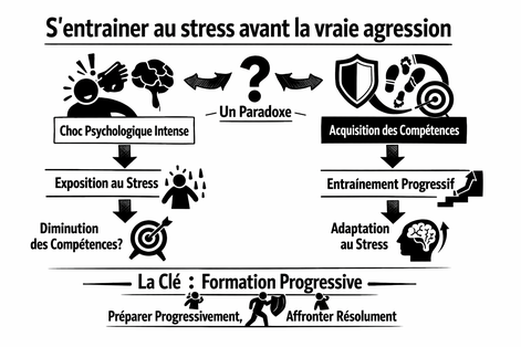 L'entraînement au stress est la meilleure solution