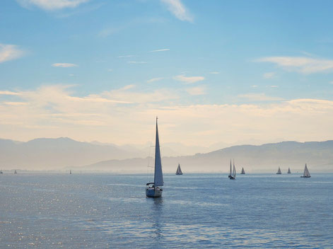 Segelausflug auf dem Gardasee