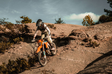 Enduro Abfahrt Umbrien