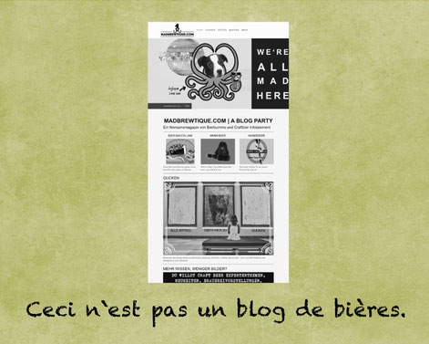 Ceci n`est pas un blog de bières
