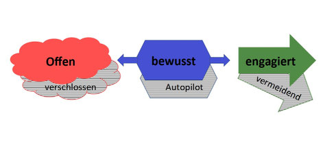 Psychotherapeut Reimer Bierhals trainiert in seiner Praxis in Bamberg die ACT Bausteine