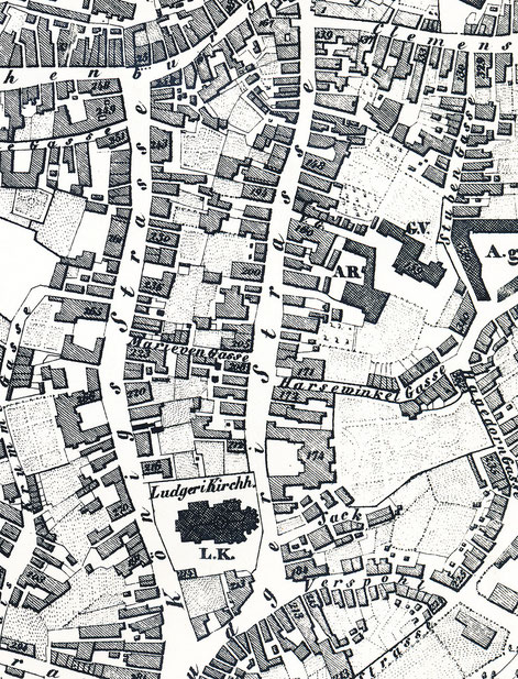 Ausschnitt aus Manger-Stadtplan von 1839 - 6222.284.15