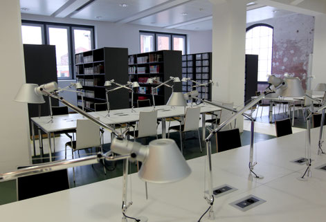 Lesesaal. Bild: Stadtarchiv Stuttgart, Franziska Kraufmann