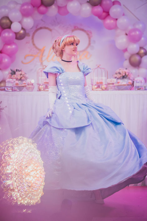 Anniversaire Cendrillon à domicile