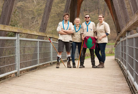 Roverrunde Atlas auf Fahrt in der Eifel