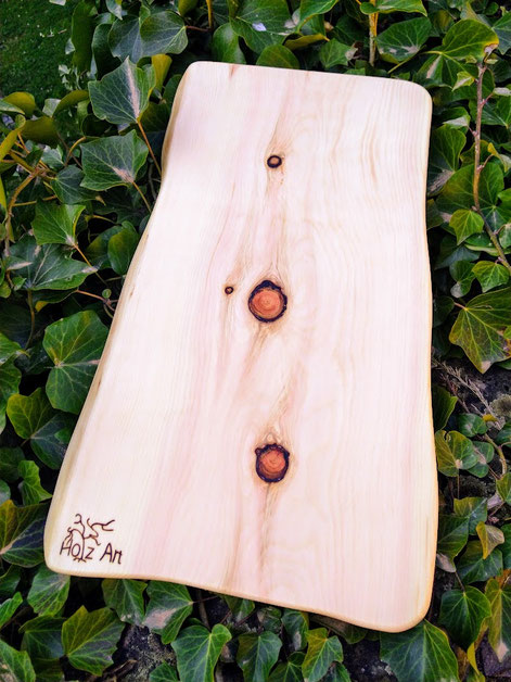 Anrichtebrett aus Zirbenholz