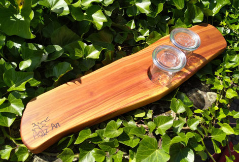 Frühstücksbrett mit Gläsern