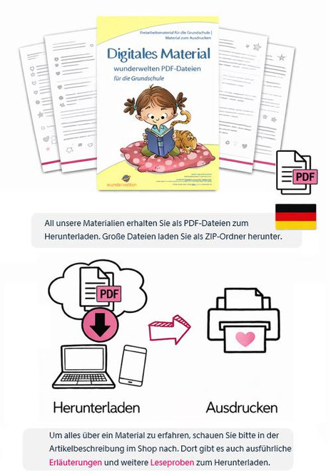 Freiarbeitsmaterial Grundschule kostenlos
