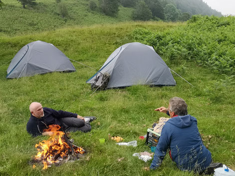 Bivouac dans les Pyrénées