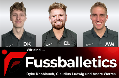 Das Gründerteam von Fussballetics (Quelle: Fussballetics) 