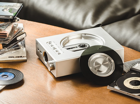 Shanling EC-3 Toploader CD-Player in silber