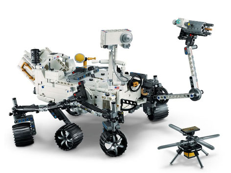 Im Paket Lego 42158 sind 1132 Einzelteile enthalten.
