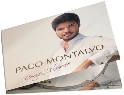 Paco Montalvo, carátula, corazón flamenco, frontal, foto, portada, disco, cd, disck