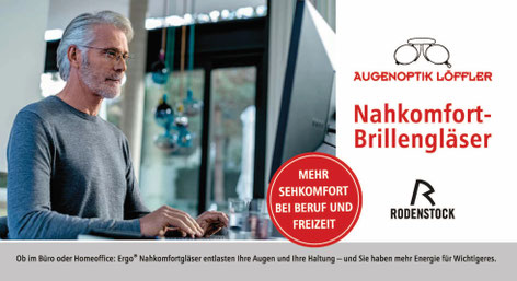 Nahkomfort-Brillengläser