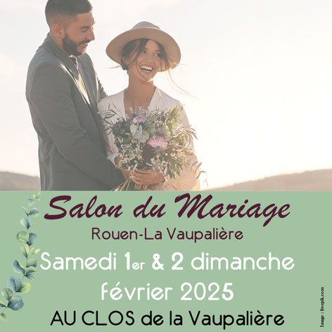 Salon du Mariage Au Clos de la Vaupalière 01 et 02 Février 2025