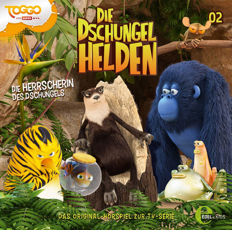 Die Dschungelhelden - Splendid - Hörspiel EDEL Kids - kulturmaterial Gewinnspiel