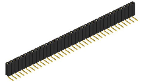 BL-2-72-G | 2.54mmピッチ 連結ソケット（フォークコンタクト）