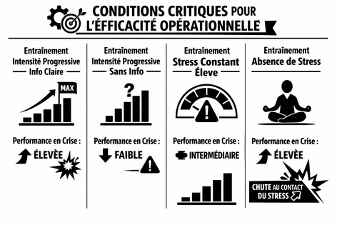 Analyse des conditions pour l'efficacité opérationnelle