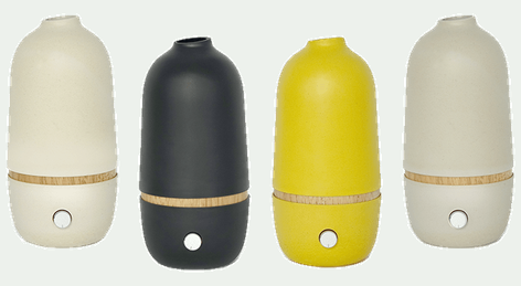 Picture of the Ona diffuser in four colors