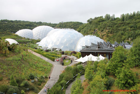 Sehenswürdigkeiten und Reisetipps Cornwall, England, Großbritannien: Eden Project