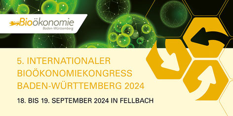 Einladung zum 5. Bioökonomiekongress 