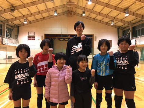 第42回福島県小学生バレーボール選手権大会 岡山スポーツ少年団女子