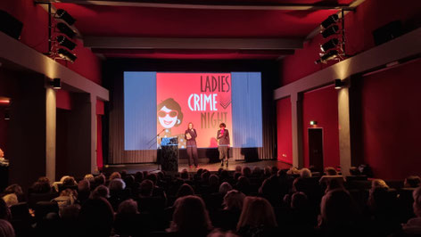 Werbefoto Lesung Koralle Kino Hamburg-Volksdorf