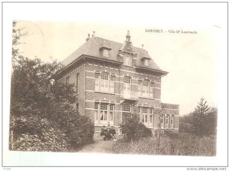 Villa Lambrechts, het klein kasteeltje in Hoeselt