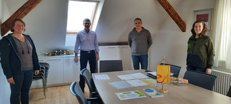 Energieberatung in der Marktgemeinde Semriach | (v.l.n.r.: Michaela Ziegler, BGM Gottfried Rieger, Martin Zimmer, Maria Enzinger)