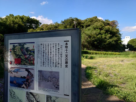 本牧十二天緑地とマンダリンブラフ