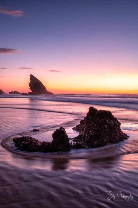 Portugal / Praia da Adraga, Langzeitbelichtung, 2019, © Silly Photography