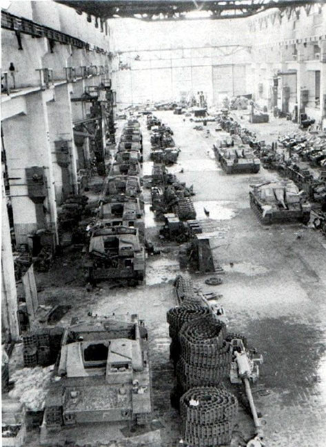 Chaîne de montage des StuG IV