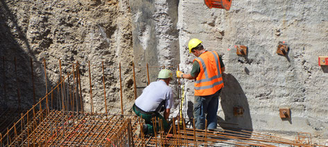 Exécution d'un chantier de construction de station d'épuration des eaux avec Pajot Entreprise