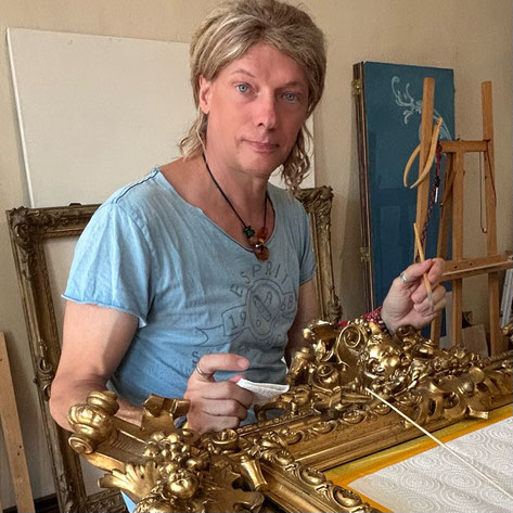 Blattgold Vergoldung 