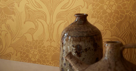 National Trust III - Dahlia Scroll