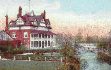 Rear of Stonebridge Hotel, c. 1905