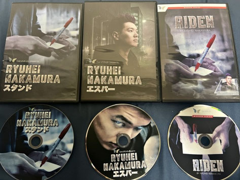 世界で販売されているRYUHEIによるマジシャン向けのレクチャーDVD