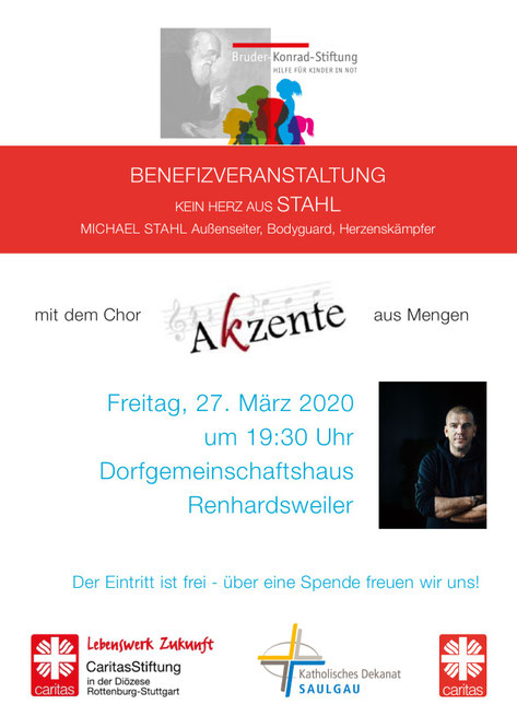 Einladung Benefizveranstaltung