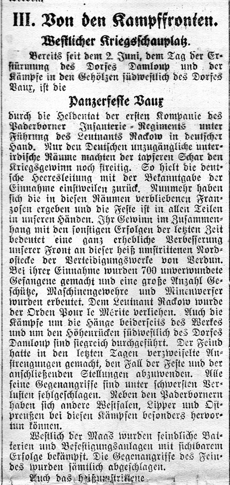 Verdunbilder, Verdun, Schlacht um Verdun, René Reuter, Fort Vaux